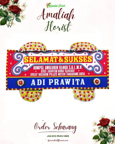 Karangan Bunga Ucapan Selamat bojonegoro